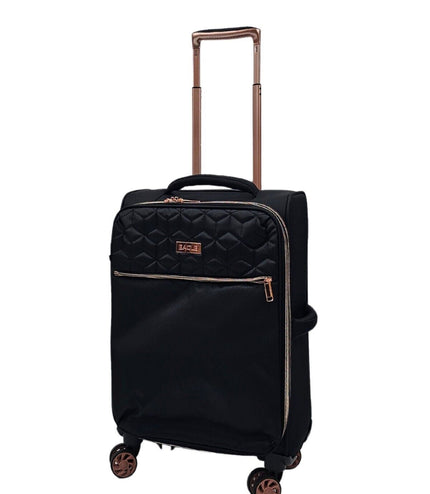 Bexley Cabin Soft Shell Suitcase in Black