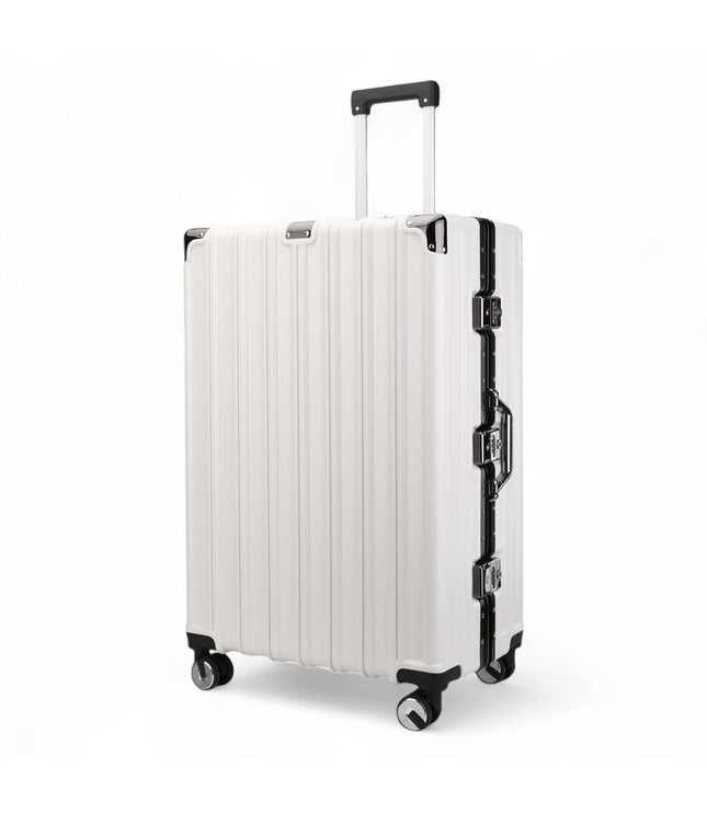 Airdrie Medium Hard Shell Suitcase in White