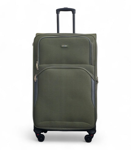 Gosford Large Soft Shell Suitcase in Green