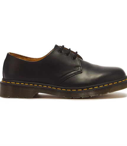 Dr Martens 1461 Black Smooth Leather 3-Eye Oxford Shoes - 11838002