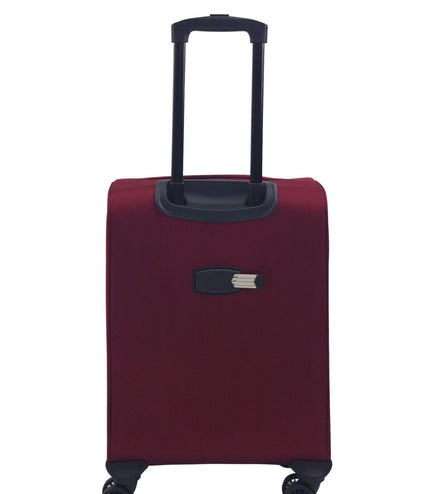 Arundel Cabin Soft Shell Suitcase in Burgundy