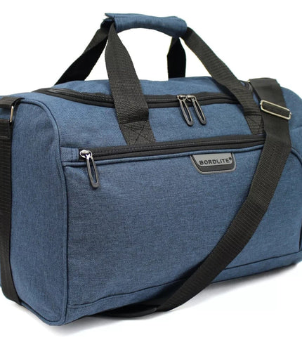 Holdall Carry On 40x 20 x25cm Under-seat Travel Cabin Bag for Ryanair, Easy Jet Navy