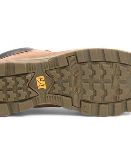 Caterpillar Men's Founder Brown Leather Everyday Ankle Boots