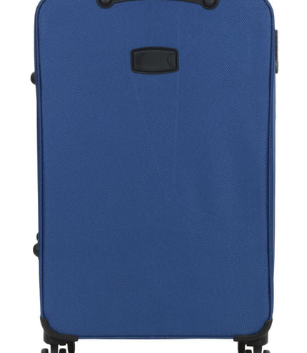 Cinderford Medium Soft Shell Suitcase in Blue