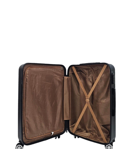 Chorley Cabin Hard Shell Suitcase in Black