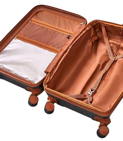 Amble Large Hard Shell Suitcase in Green