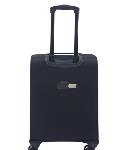 Arundel Cabin Soft Shell Suitcase in Black