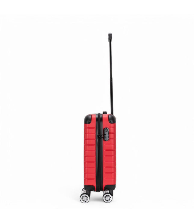 Noda Cabin Hard Shell Suitcase in Red