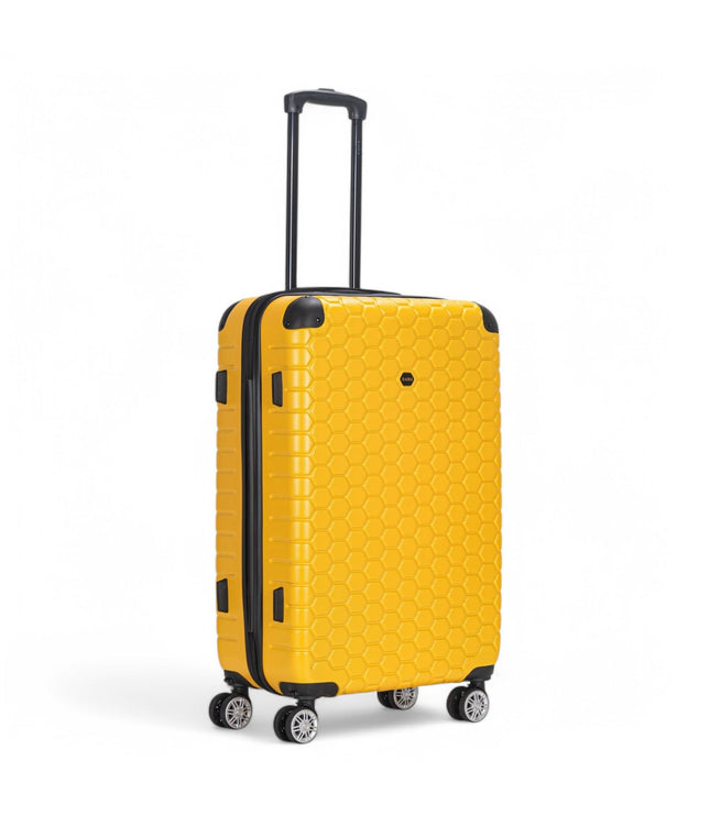 Noda Medium Hard Shell Suitcase in Yellow
