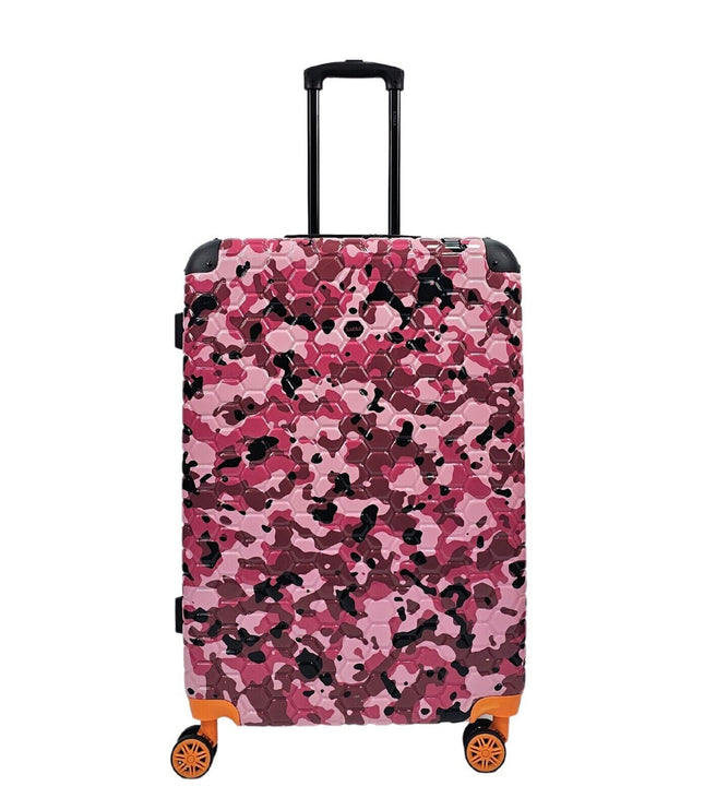 Brewood Large Hard Shell Suitcase in Pink