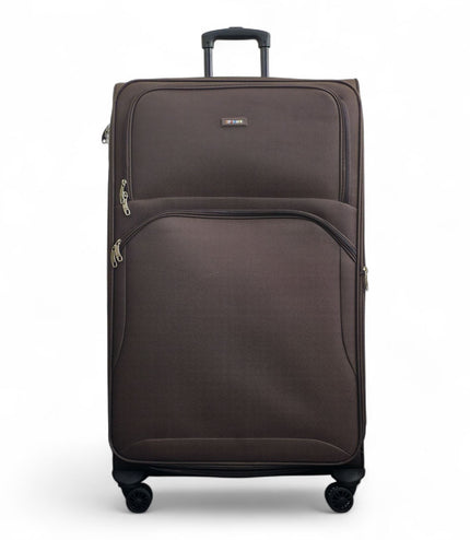 Gosford X-Large Soft Shell Suitcase in Brown