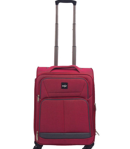 Andover Cabin Soft Shell Suitcase in Burgundy