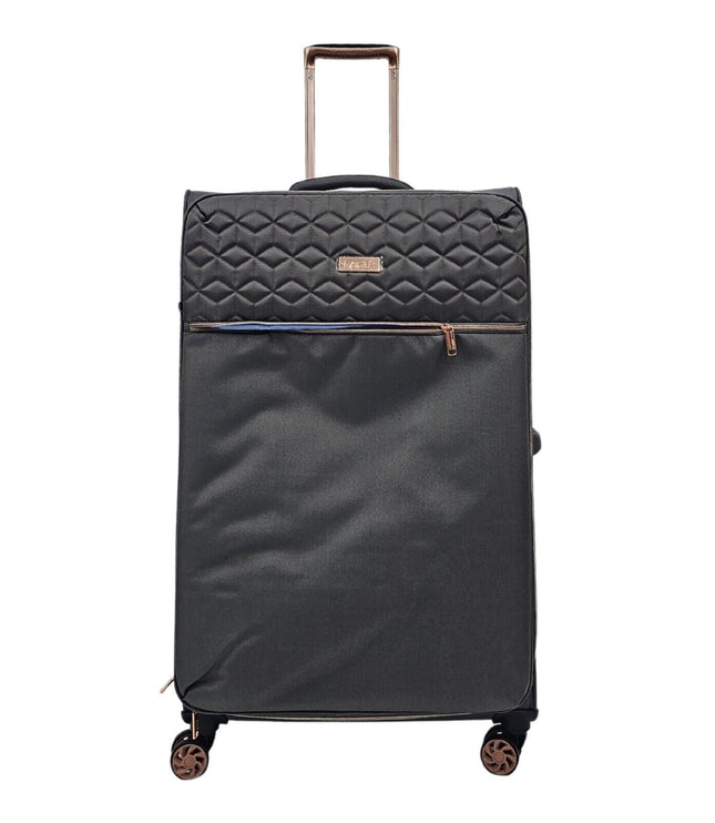 Bexley Large Soft Shell Suitcase in Grey