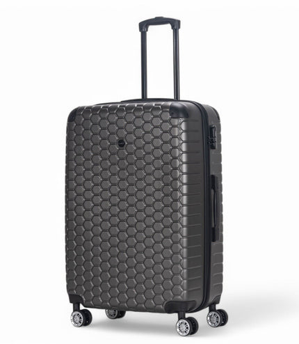 Noda Large Hard Shell Suitcase in Charcoal