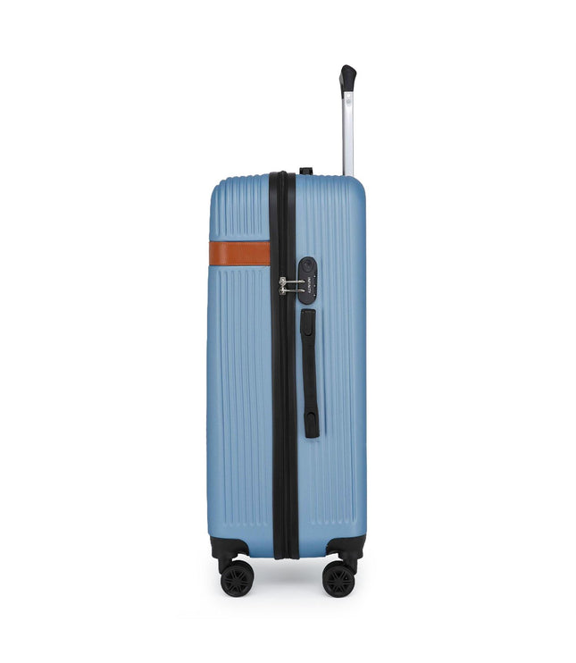Calgary Large Hard Shell Suitcase in Blue