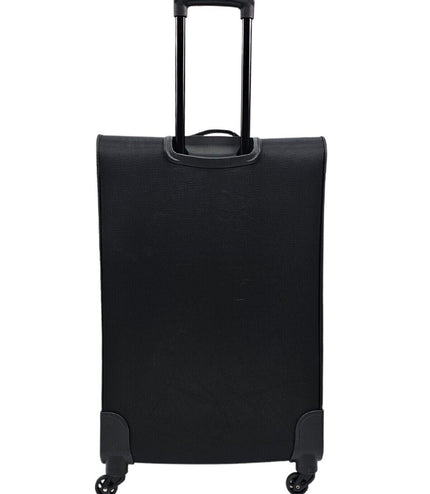 Ashford Large Soft Shell Suitcase in Black