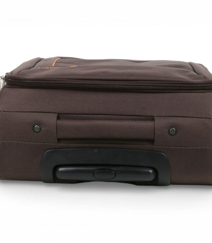 Carrollton Cabin Soft Shell Suitcase in Brown