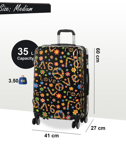 Corbridge Medium Hard Shell Suitcase in Love