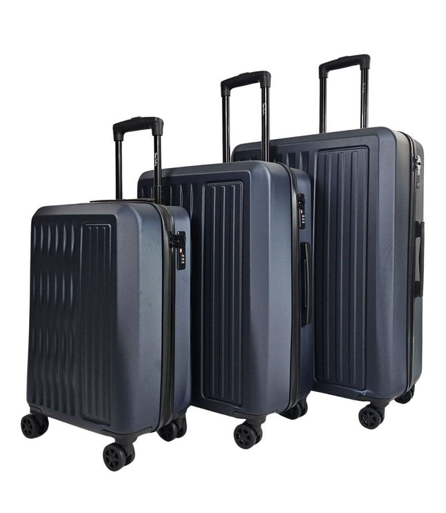 Croydon Set of 3 Hard Shell Suitcase in Navy