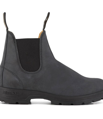Blundstone #587 Rustic Black Chelsea Boot
