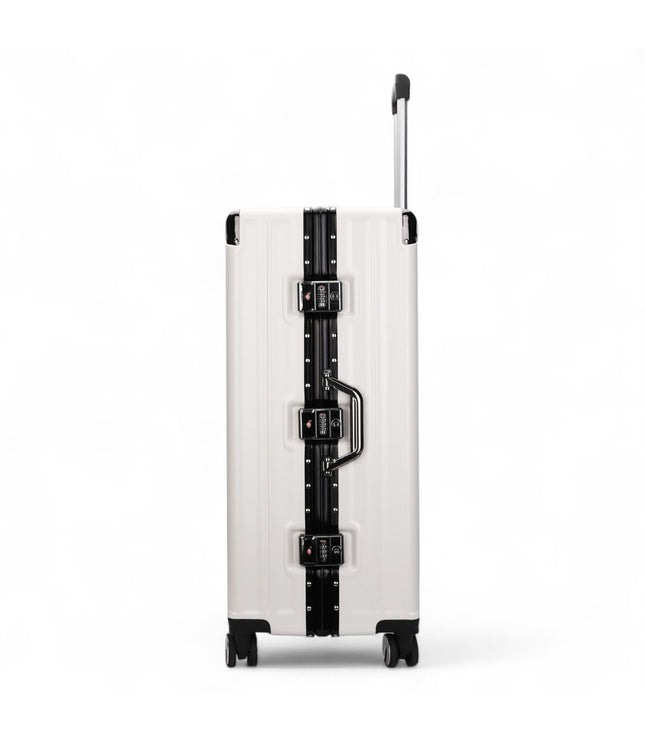 Airdrie Medium Hard Shell Suitcase in White