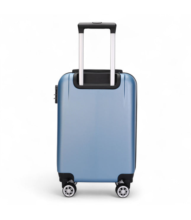 Calgary Cabin Hard Shell Suitcase in Blue