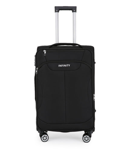 Delta Medium Hard Shell Suitcase in Black