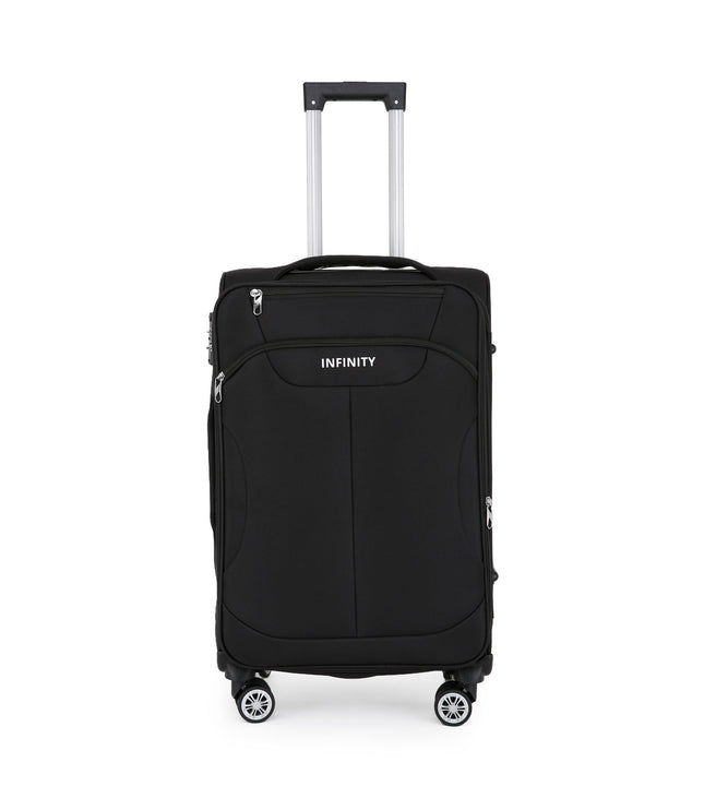 Delta Medium Hard Shell Suitcase in Black