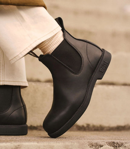 Rossi 607 Booma Black Leather Chelsea Boot