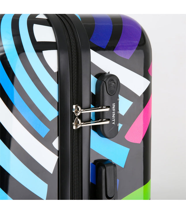 Congleton Cabin Hard Shell Suitcase in Hearts