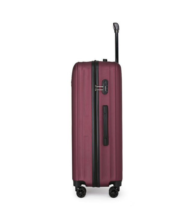 Edmonton Large Hard Shell Suitcase in Burgundy