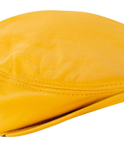 Mens  Flat Hat Leather Peaky Blinders Beret Newsboy Gatsby Golf Cabbie Cap