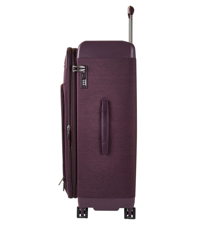 Amesbury Large Soft Shell Suitcase in Purple