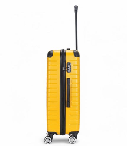 Noda Medium Hard Shell Suitcase in Yellow