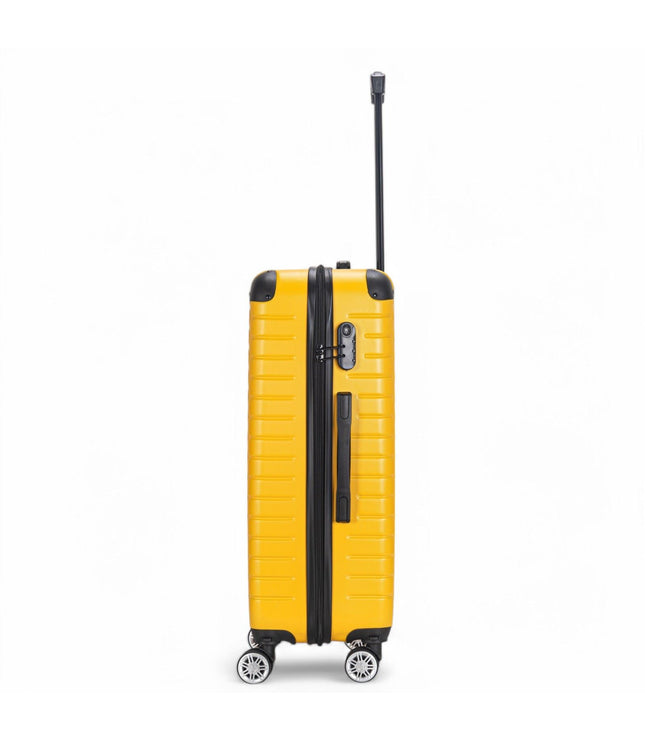Noda Medium Hard Shell Suitcase in Yellow