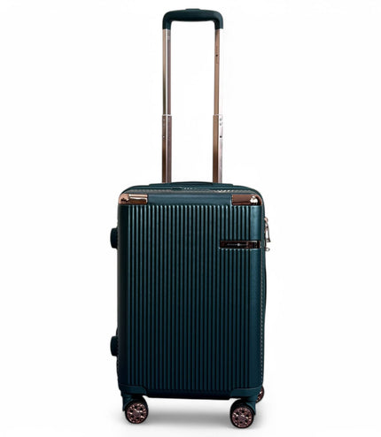 Cowra Cabin Hard Shell Suitcase in Dark Green