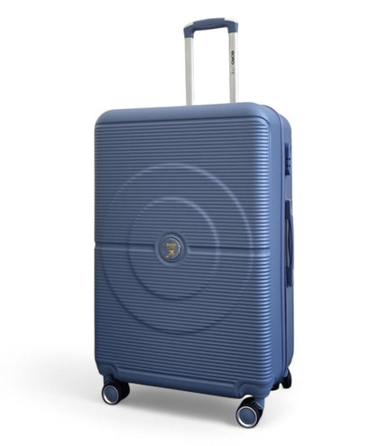 Seto Large Hard Shell Suitcase in Light Blue