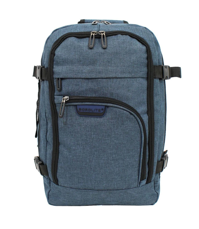 Rucksack Backpack 40x20 x25 cm Underseat Travel Cabin Bag for Easy Jet, Ryanair navy