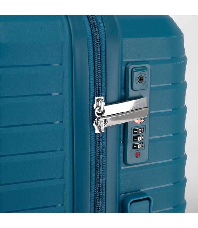 Burnaby Set of 3 Hard Shell Suitcase in Blue