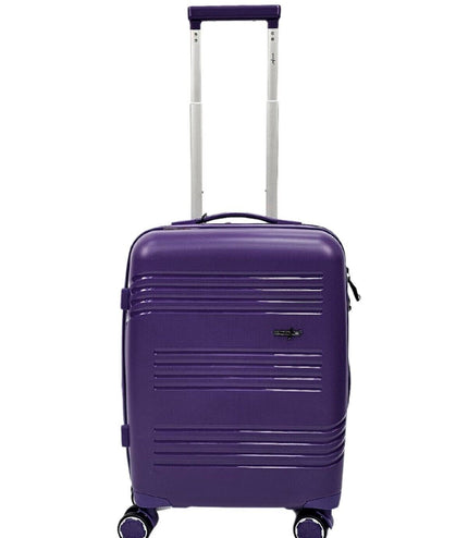 Camborne Cabin Hard Shell Suitcase in Purple