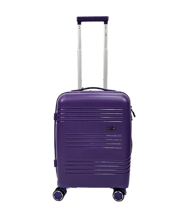 Camborne Cabin Hard Shell Suitcase in Purple
