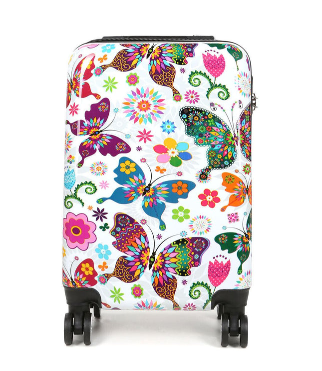Corbridge Cabin Hard Shell Suitcase in Butterfly