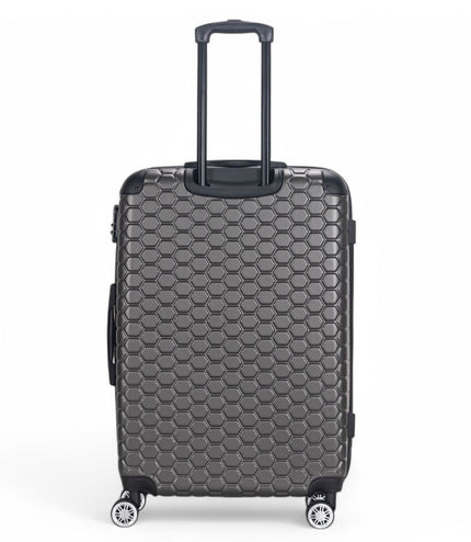 Noda Large Hard Shell Suitcase in Charcoal