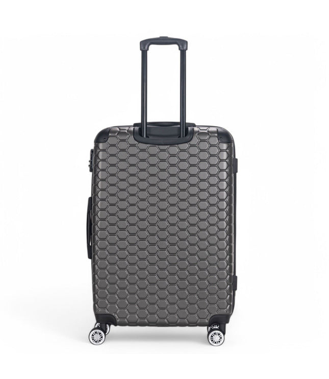 Noda Large Hard Shell Suitcase in Charcoal