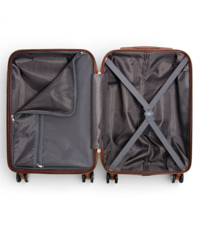Armidale Set of 3 Hard Shell Suitcase in Golden