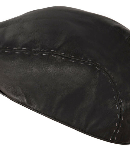 Mens  Flat Hat Leather Peaky Blinders Beret Newsboy Gatsby Golf Cabbie Cap