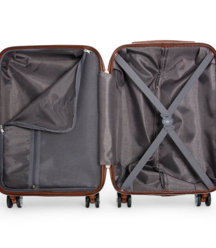 Armidale Cabin Hard Shell Suitcase in Cream