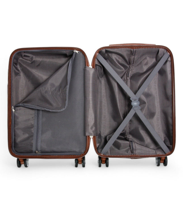 Armidale Cabin Hard Shell Suitcase in Cream