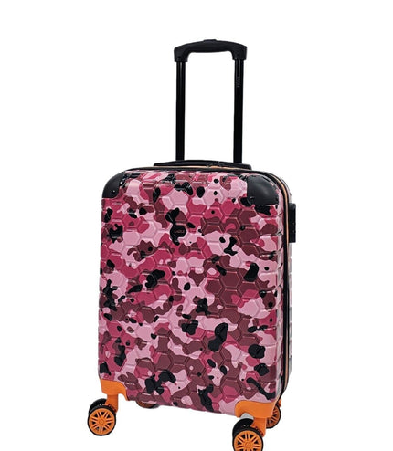 Brewood Cabin Hard Shell Suitcase in Pink