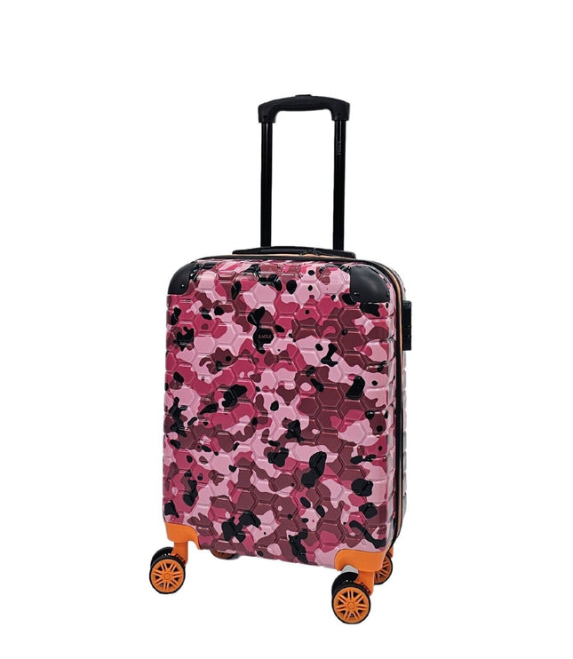 Brewood Cabin Hard Shell Suitcase in Pink